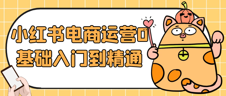小红书电商运营从零到精通：12课时开启变现之路的完整指南